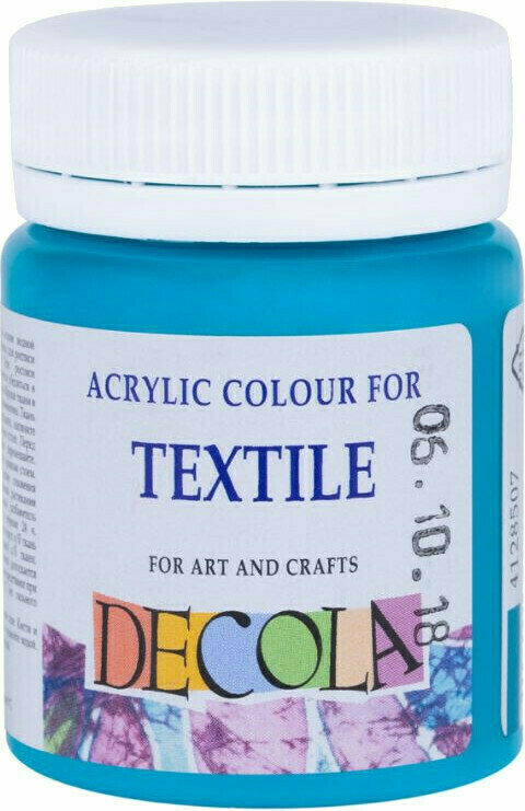 Barva na textil Nevskaya Palitra Decola Barva na látky Turquoise Blue 50 ml 1 ks