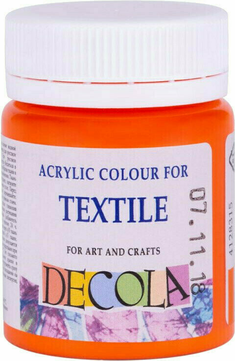 Farba do tkanin Nevskaya Palitra Decola Farba do tkanin Orange 50 ml 1 szt.
