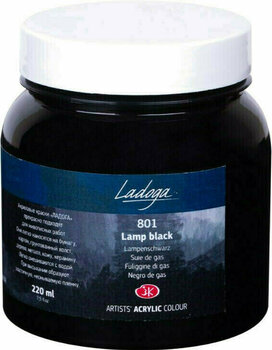 Akrylová barva Nevskaya Palitra Ladoga Jars Akrylová barva Lamp Black 220 ml 1 ks - 1