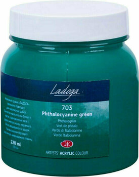 Acrylfarbe Nevskaya Palitra Ladoga Jars Acrylfarbe Phtalocyanine Green 220 ml 1 stk - 1