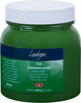 Acrylic Paint Nevskaya Palitra Ladoga Jars Acrylic Paint Oxide Of Chromium 220 ml 1 pc - 1