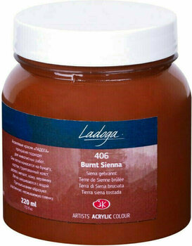 Tinta acrílica Nevskaya Palitra Ladoga Jars Tinta acrílica Burnt Sienna 220 ml 1 un. - 1