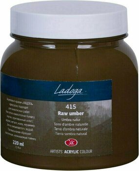 Acrylfarbe Nevskaya Palitra Ladoga Jars Acrylfarbe Raw Umbert 220 ml 1 stk - 1