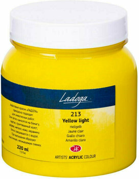 Akrylová barva Nevskaya Palitra Ladoga Jars Akrylová barva Yellow Light 220 ml 1 ks - 1