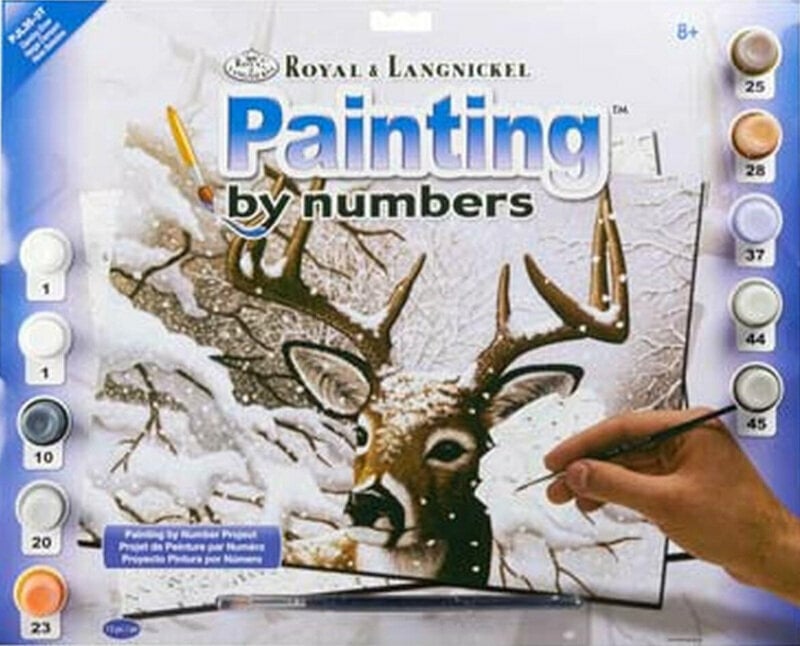 Pintura por números Royal & Langnickel Painting by Numbers Deer Pintura por números