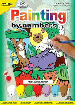 Dipingere con i numeri Royal & Langnickel Colorare coi numeri Animali selvaggi - 1