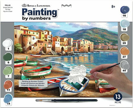 Dipingere con i numeri Royal & Langnickel Colorare coi numeri Costa - 1