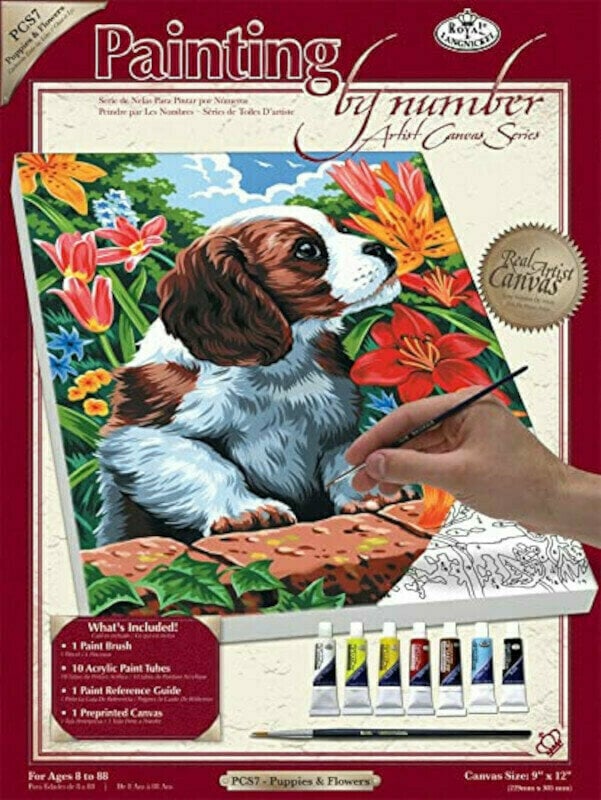 Painting by Numbers Royal & Langnickel Painting by Numbers Puppy