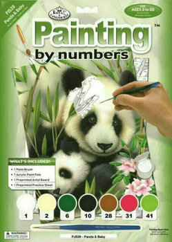Dipingere con i numeri Royal & Langnickel Colorare coi numeri Panda - 1