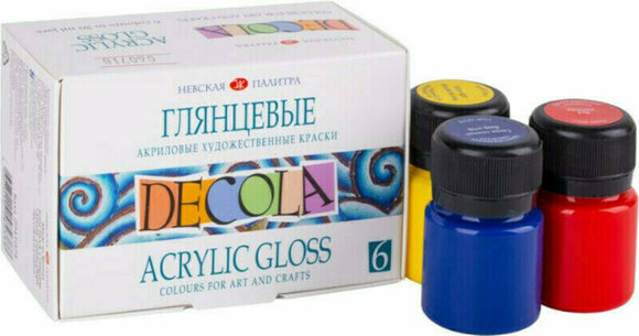 Acrylfarbe Nevskaya Palitra Decola Decoration Set Acrylfarben 6x20 ml - 1