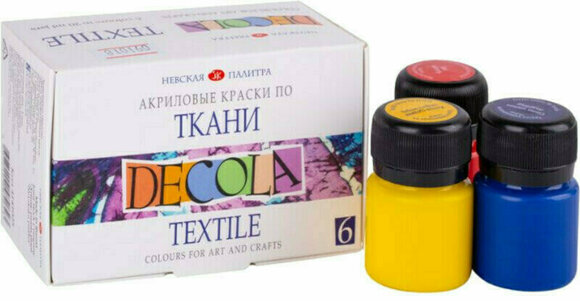 Culoare acrilică Nevskaya Palitra Decola Set de vopsele acrilice 6x20 ml - 1