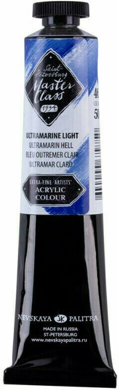 Akrylová barva Nevskaya Palitra Master Class Akrylová barva Ultramarine Light 46 ml 1 ks