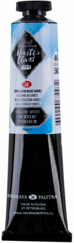 Akrylová barva Nevskaya Palitra Master Class Akrylová barva Ceruleum Blue (Hue) 46 ml 1 ks