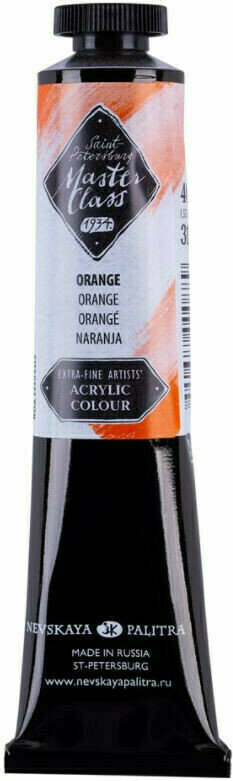 Akrylová barva Nevskaya Palitra Master Class Akrylová barva Orange 46 ml 1 ks
