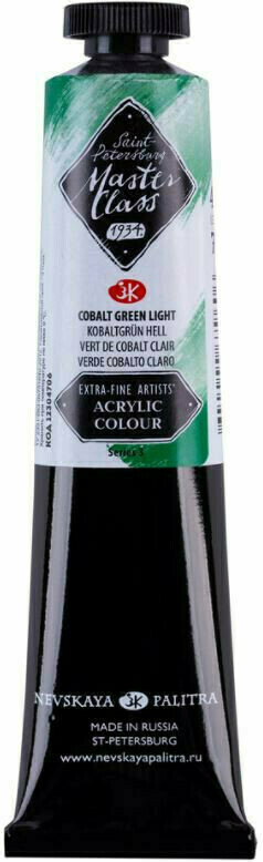 Akrylová barva Nevskaya Palitra Master Class Akrylová barva Cobalt Green Light 46 ml 1 ks