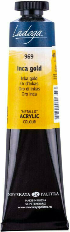 Akrylová barva Nevskaya Palitra Ladoga Tubes Akrylová barva Inca Gold 46 ml 1 ks