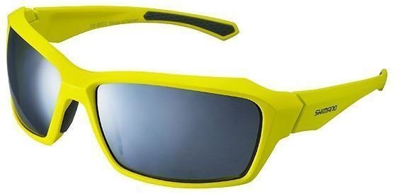 Cycling Glasses Shimano S22X Smoke Mat Lime Yellow