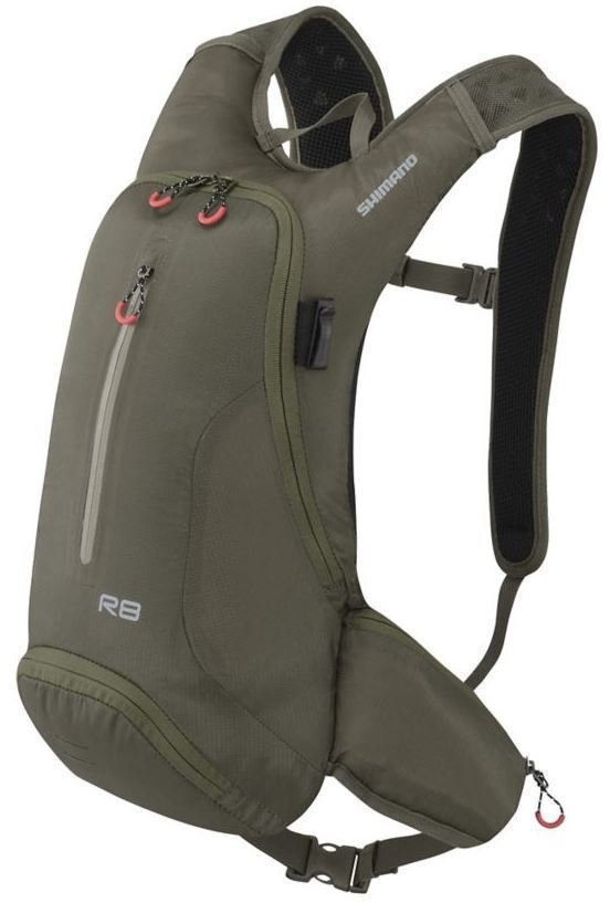 Cycling backpack and accessories Shimano Rokko 8L Olive