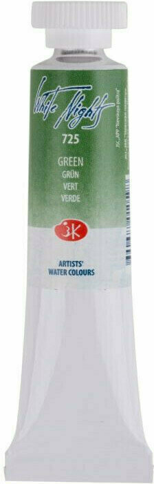 Culoare acuarelă Nevskaya Palitra White Nights Vopsea acuarela Verde 10 ml 1 buc.