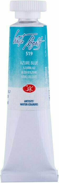 Akvarelová barva Nevskaya Palitra White Nights Akvarelová barva Azure Blue 10 ml 1 ks