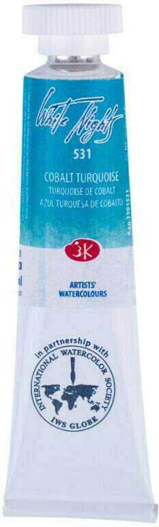Aquarellfarbe Nevskaya Palitra White Nights Aquarellfarbe Cobalt Turquoise 10 ml 1 stk