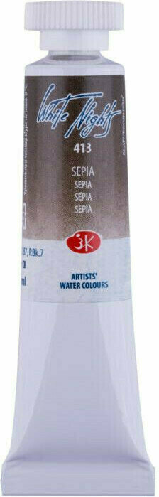 Culoare acuarelă Nevskaya Palitra White Nights Vopsea acuarela Sepia 10 ml 1 buc.