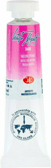 Culoare acuarelă Nevskaya Palitra White Nights Vopsea acuarela Roz Neon 10 ml 1 buc.