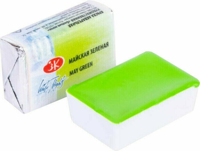 Culoare acuarelă Nevskaya Palitra White Nights Vopsea acuarela May Green 2,5 ml 1 buc