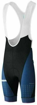Fahrradhose Shimano Breakaway BIB Shorts Navy XXL - 1