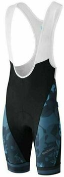 Fietsbroeken en -shorts Shimano Breakaway BIB Neon Blue XL Fietsbroeken en -shorts - 1