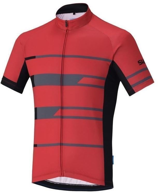 Odzież kolarska / koszulka Shimano Team Short Sleeve Jersey Golf Red M