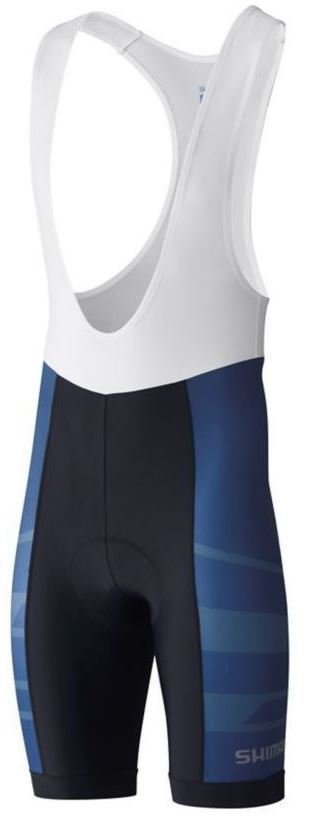 Fietsbroeken en -shorts Shimano Team BIB Navy L Fietsbroeken en -shorts