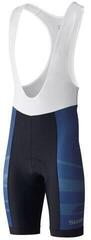 Shimano Team BIB Shorts Navy L Shimano Team BIB Shorts Navy L