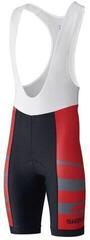 Shimano Team BIB Shorts Red