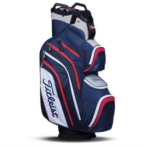 Cart bag Titleist Deluxe Cart Navy/White/Red