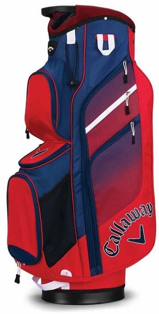 Golfbag Callaway Chev Org Cart Bag Red/Navy/White 2018