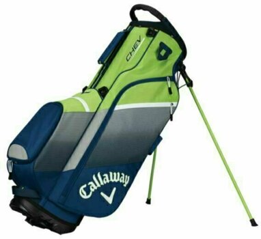Bolsa de golf Callaway Chev Navy/Silver/Green Stand Bag 2018 - 1