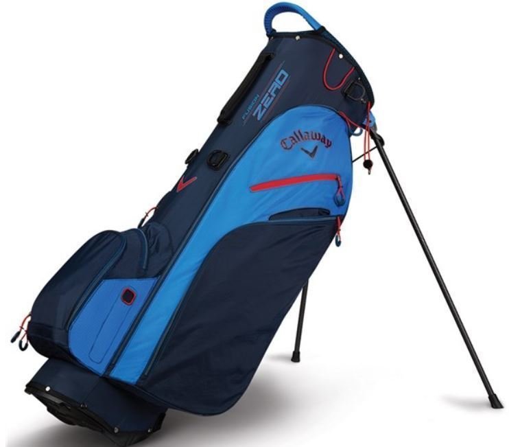 Golf torba Stand Bag Callaway Fusion Zero Navy/Royal/Red Stand Bag 2018
