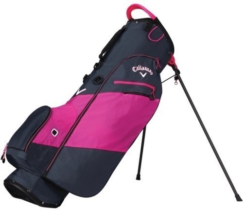 Torba golfowa Callaway Hyper Lite Zero Titanium/Pink/White Stand Bag 2018