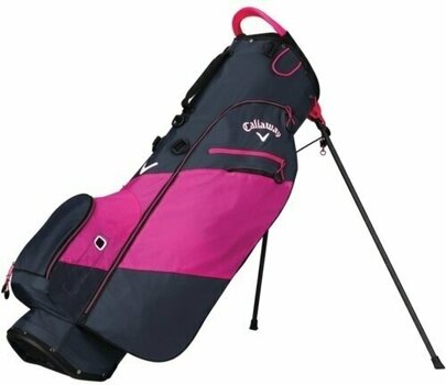Golf Bag Callaway Hyper Lite Zero Titanium/Pink/White Stand Bag 2018 - 1