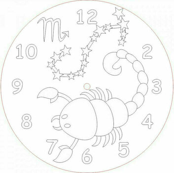Piaskowanie obrazów Radost v písku 2511 Piaskowanie obrazów Skorpion - 1