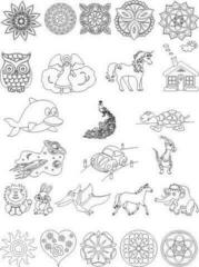 Radost v písku Пясъкоструйни изображения Семеен комплект Семеен комплект