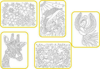 Radost v písku Пясъкоструйни изображения Среден комплект A4 За момичета