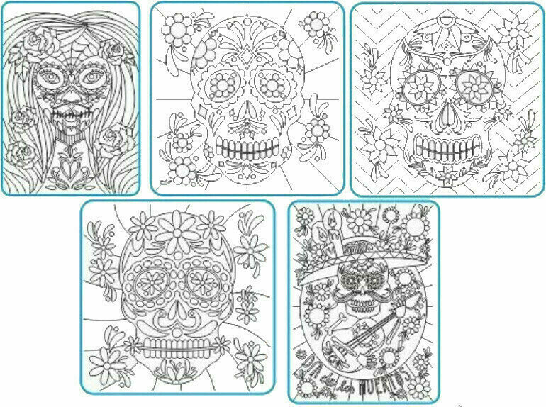 Images de sablage Radost v písku 1736 Images de sablage A4 Le jour des morts