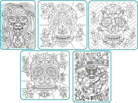 Images de sablage Radost v písku 1736 Images de sablage A4 Le jour des morts - 1