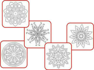 Radost v písku Пясъкоструйни изображения Среден комплект Мандала