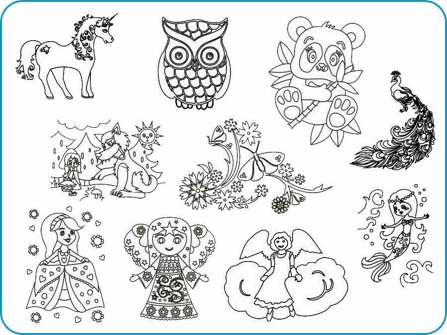 Пясъкоструйни изображения Radost v písku 1308 Пясъкоструйни изображения A5 За момичета