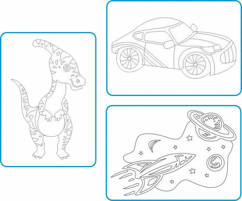 Пясъкоструйни изображения Radost v písku 2026 Пясъкоструйни изображения A5 За момчета