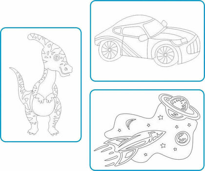 Пясъкоструйни изображения Radost v písku 2026 Пясъкоструйни изображения A5 За момчета - 1