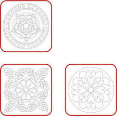 Radost v písku Пясъкоструйни изображения Основен комплект Мандала